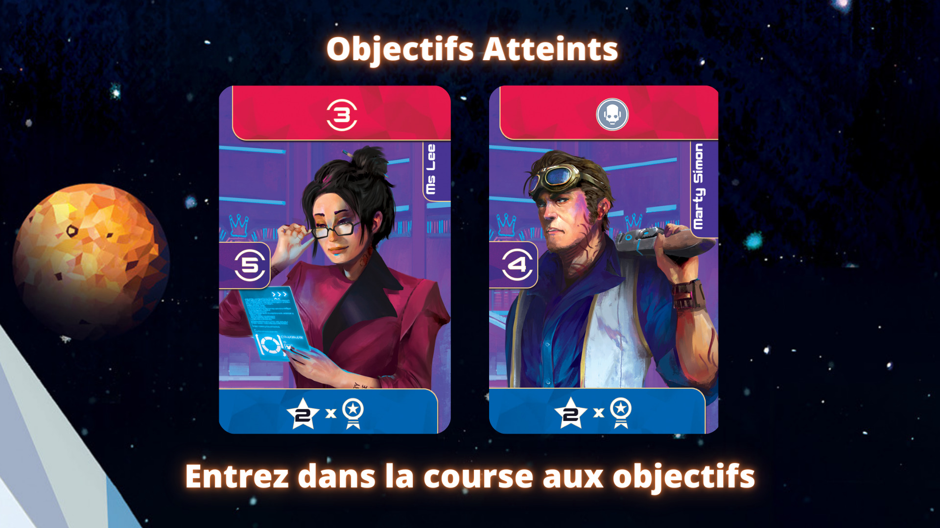 Les Personnages – Galileo Project