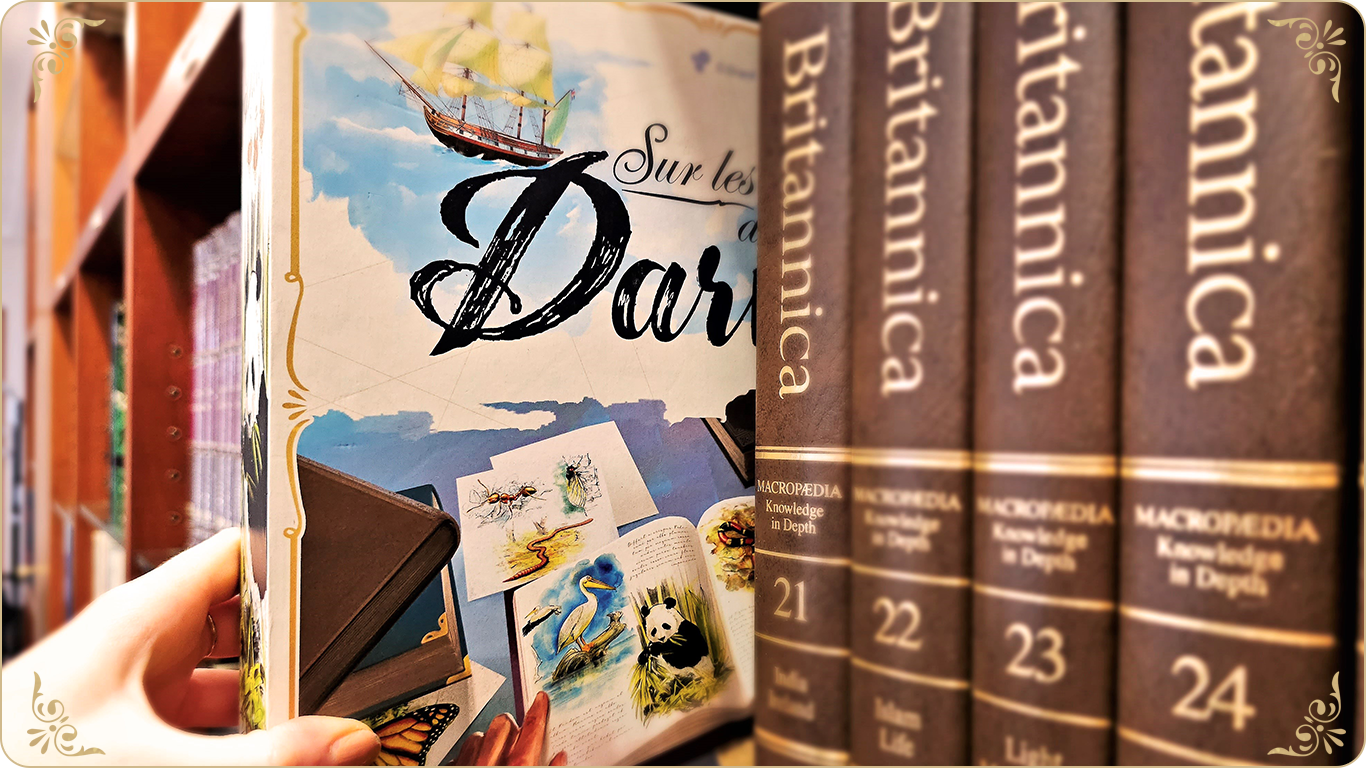 Sur les Traces de Darwin sous les projecteurs