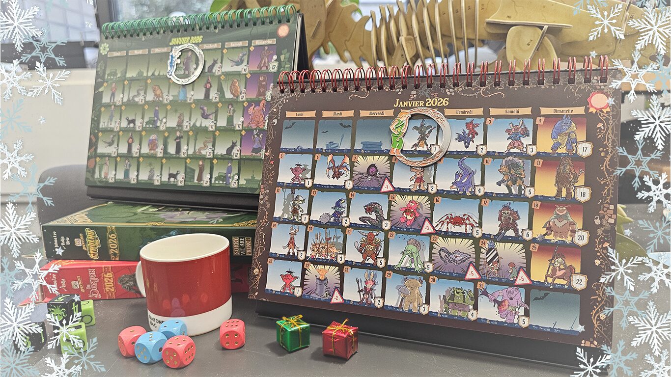 Offrez une aventure quotidienne : les calendriers 365 Aventures (Cthulhu & Le Donjon), le cadeau Secret Santa et Noël idéal !