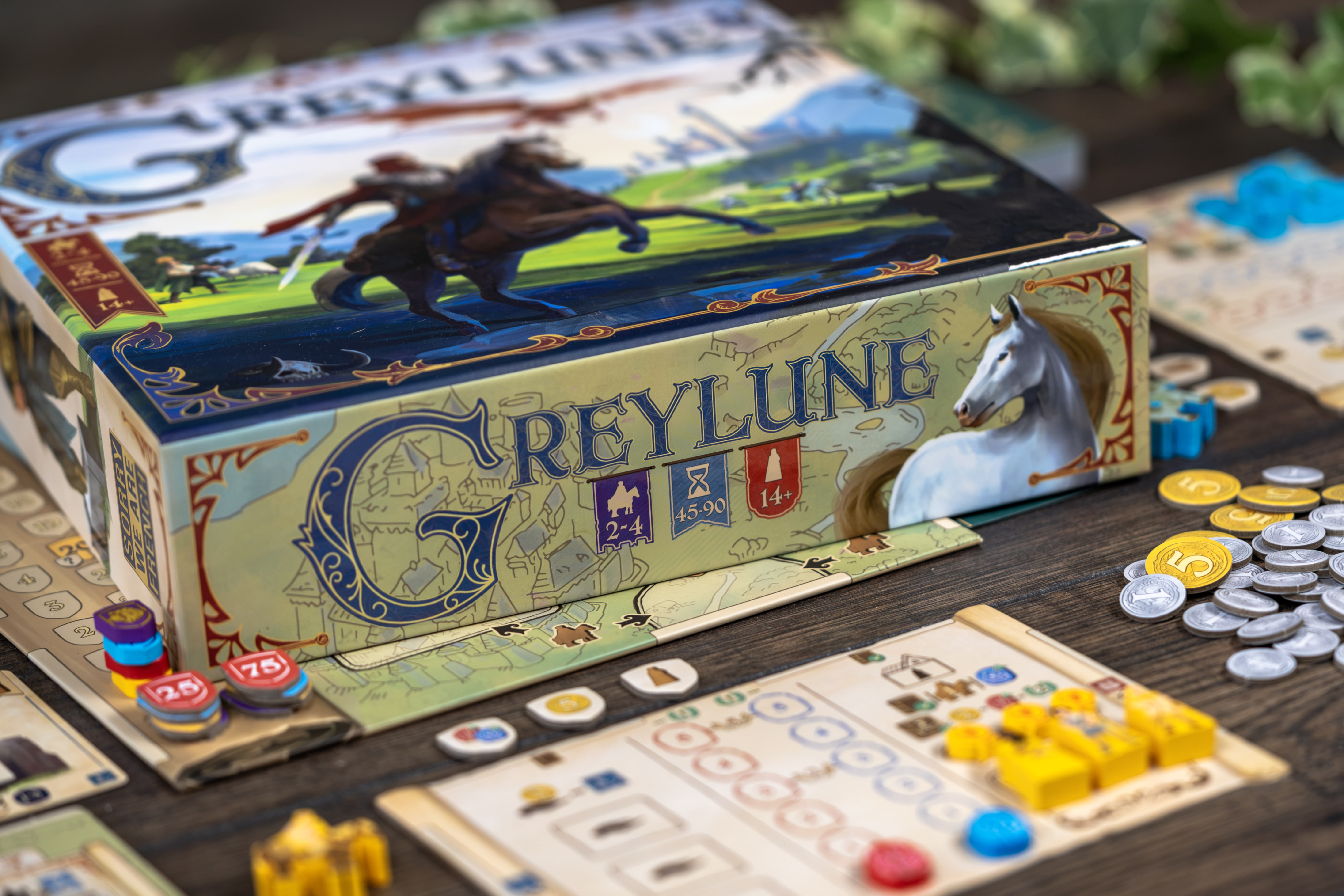 Greylune, l’aventure dans un Eurogame