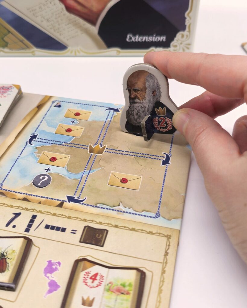 What are the major new features of the In the Footsteps of Darwin expansion?